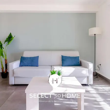 Appartement Select'sohome - à La Fossette Avec Jardin Privatif Et Parking Privé Pour 6 Personnes ! - Fos01