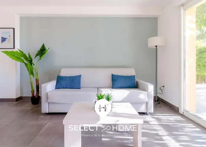 Apartament Select'sohome - A La Fossette Avec Jardin Privatif Et Parking Prive Pour 6 Personnes ! - Fos-01